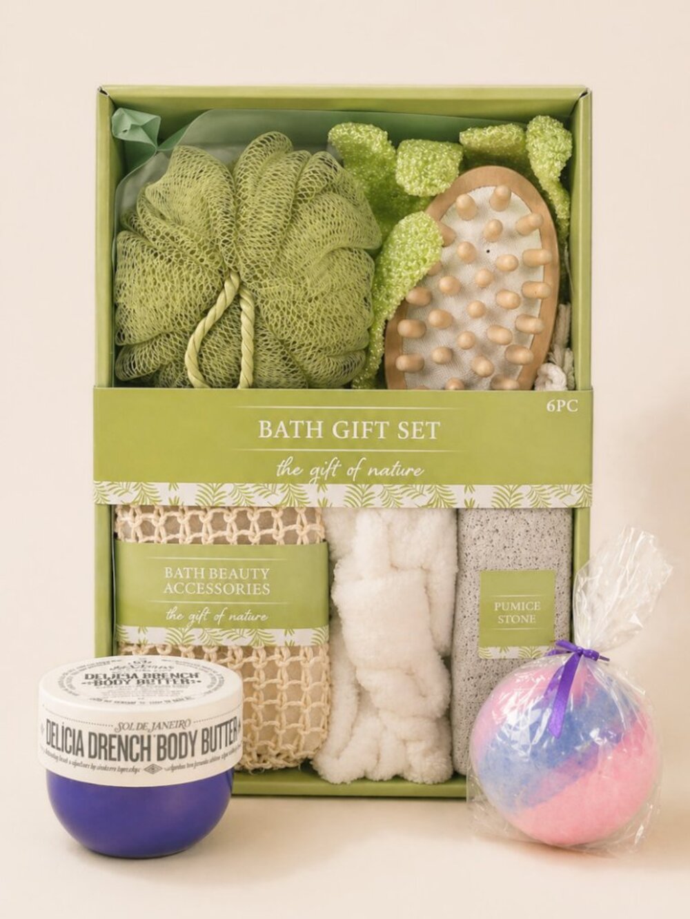 Sol de Janeiro Cheirosa 59 Body Butter Spa Gift Set Bath Bundle New